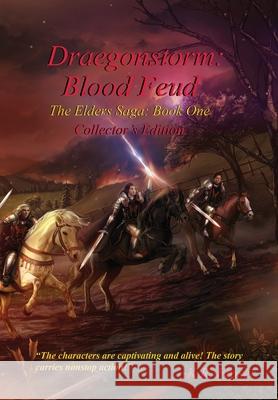 Blood Feud: Draegonstorm: The Elders Saga: Book One Fraser, K. R. 9781733378703 Dragonrock Press - książka