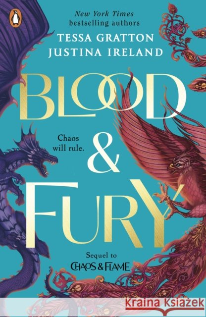 Blood & Fury Justina Ireland 9780241609811 Penguin Random House Children's UK - książka