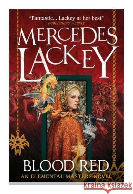 Blood Red: An Elemental Masters Novel Mercedes Lackey 9781783292783 TITAN PUBLISHING GROUP - książka
