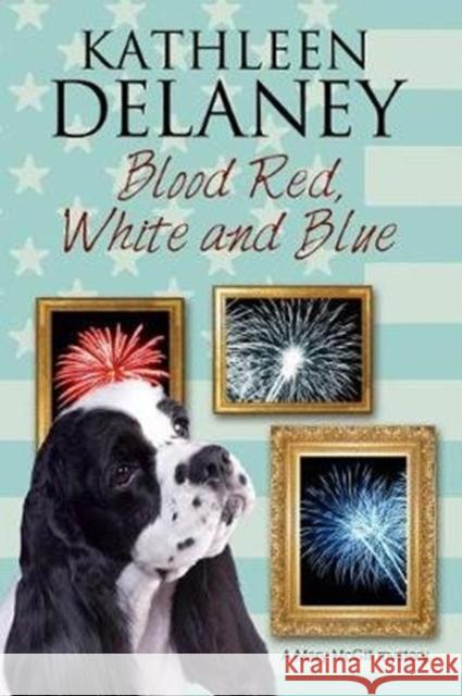 Blood Red, White and Blue Kathleen Delaney 9780727893369 Canongate Books Ltd - książka