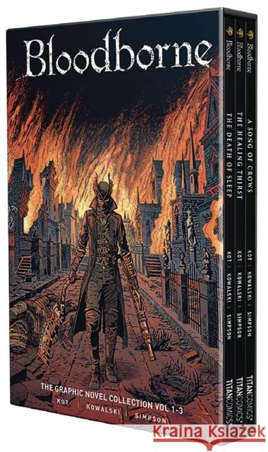 Bloodborne, 1 - 3 Boxed set Ales Kot 9781787735330 Titan Books Ltd - książka