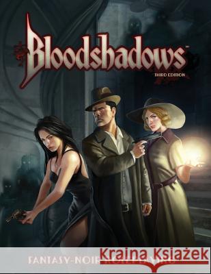 Bloodshadows 3E: Fantasy-Noir Roleplaying Farshtey, Greg 9781938270826 Precis Intermedia - książka
