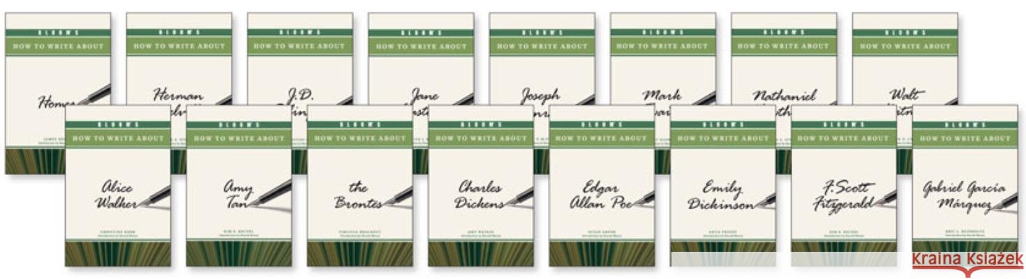 Bloom's How to Write About Set Various 9780791099568 Chelsea House Publications - książka