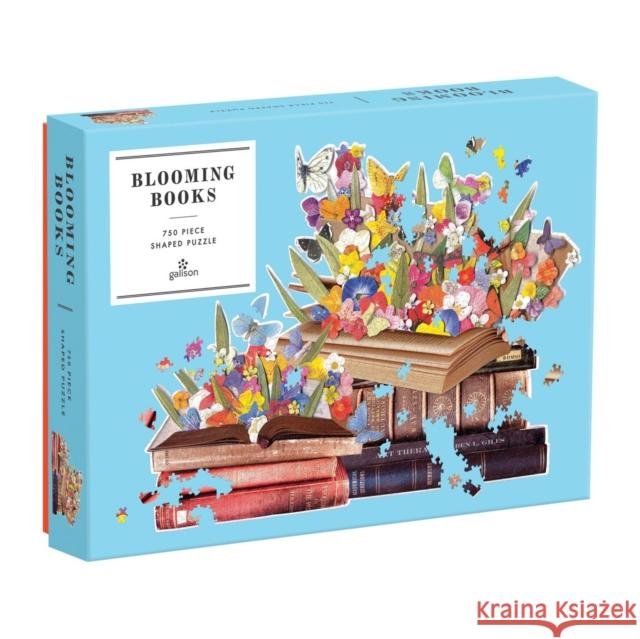 Blooming Books 750 Piece Shaped Puzzle Galison 9780735357488 Galison - książka