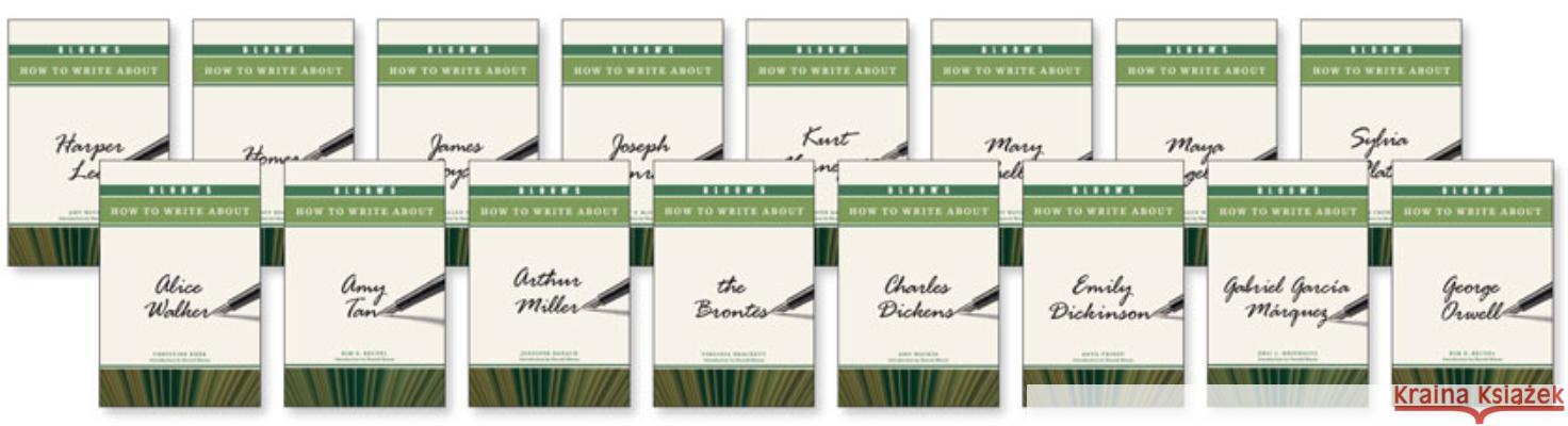Bloom's How to Write about Literature Set, 40-Volumes  9780791099810 Chelsea House Publications - książka