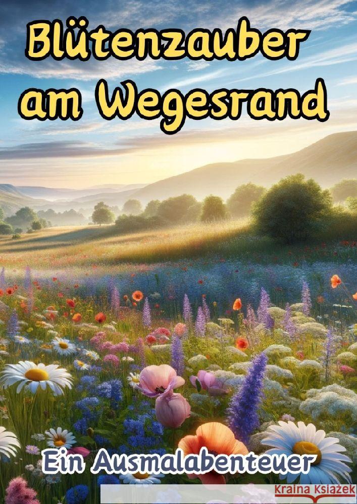 Bl?tenzauber am Wegesrand: Ein Ausmalabenteuer Maxi Pinselzauber 9783384147295 Tredition Gmbh - książka