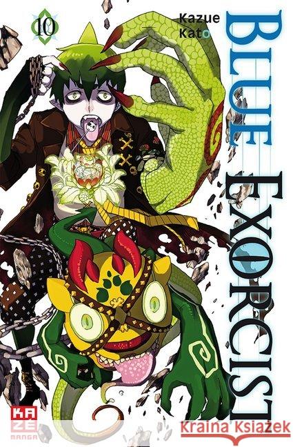 Blue Exorcist. Bd.10 : Ausgezeichnet mit dem AnimaniA Award 2013 - Bester Manga International Kato, Kazue 9782889210343 Kazé Manga - książka