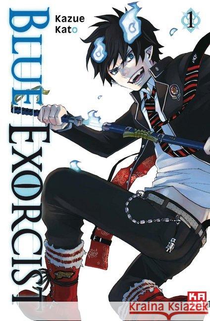 Blue Exorcist. Bd.1 : Ausgezeichnet mit dem AnimaniA Award 2013 - Bester Manga International Katou, Kazue 9782889210251 KAZÉ_VIZ Media - książka