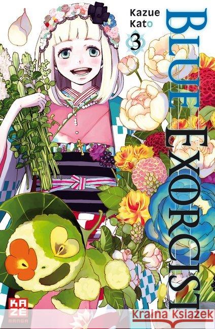 Blue Exorcist. Bd.3 : Ausgezeichnet mit dem AnimaniA Award 2013 - Bester Manga International Kato, Kazue 9782889210275 KAZÉ_VIZ Media - książka