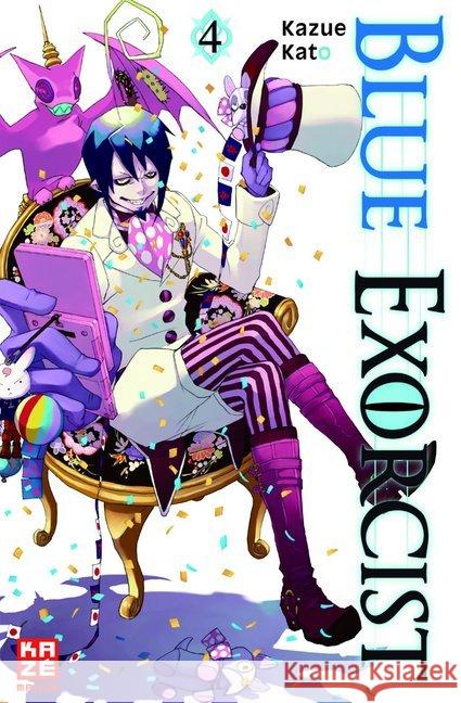 Blue Exorcist. Bd.4 : Ausgezeichnet mit dem AnimaniA Award 2013 - Bester Manga International Kato, Kazue 9782889210282 KAZÉ_VIZ Media - książka