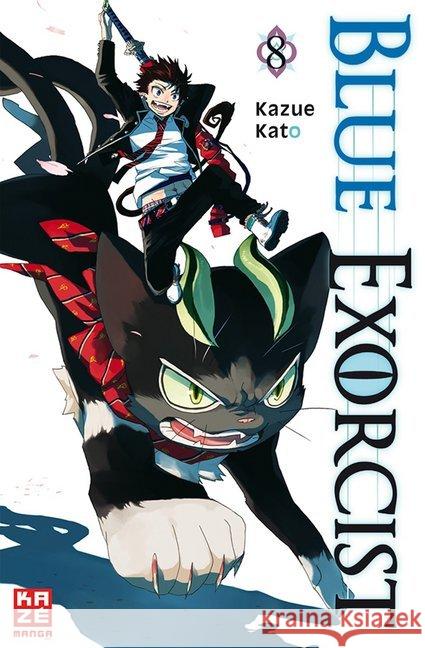 Blue Exorcist. Bd.8 : Ausgezeichnet mit dem AnimaniA Award 2013 - Bester Manga International Kato, Kazue 9782889210329 KAZÉ_VIZ Media - książka