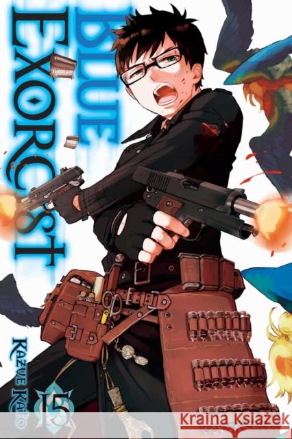 Blue Exorcist, Vol. 15 Kato, Kazue 9781421585079 Viz Media, Subs. of Shogakukan Inc - książka