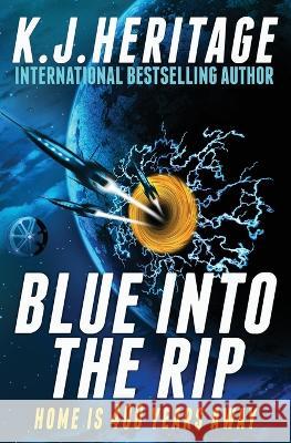 Blue Into The Rip K. J. Heritage 9781915927040 Sygasm Publishing - książka