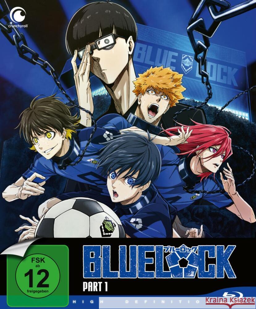 Blue Lock. Staffel.1.1, 1 Blu-ray (Limited Edition mit Sammelschuber)  7630017532596 Crunchyroll - książka