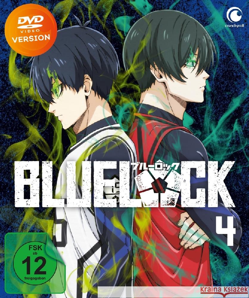 Blue Lock. Staffel.1.4, 1 DVD  7630017534828 Crunchyroll - książka