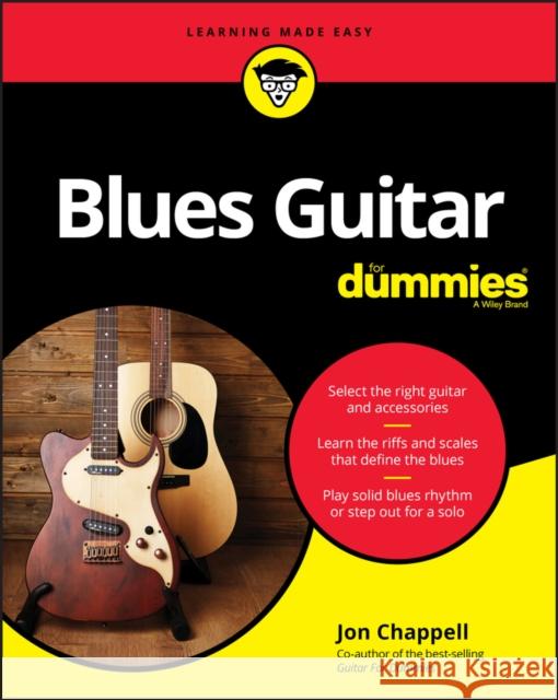 Blues Guitar For Dummies Jon Chappell 9781119695639 John Wiley & Sons Inc - książka