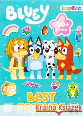 Bluey Stickertivity: School Friends! Editors of Studio Fun International 9780794453961 Studio Fun International - książka