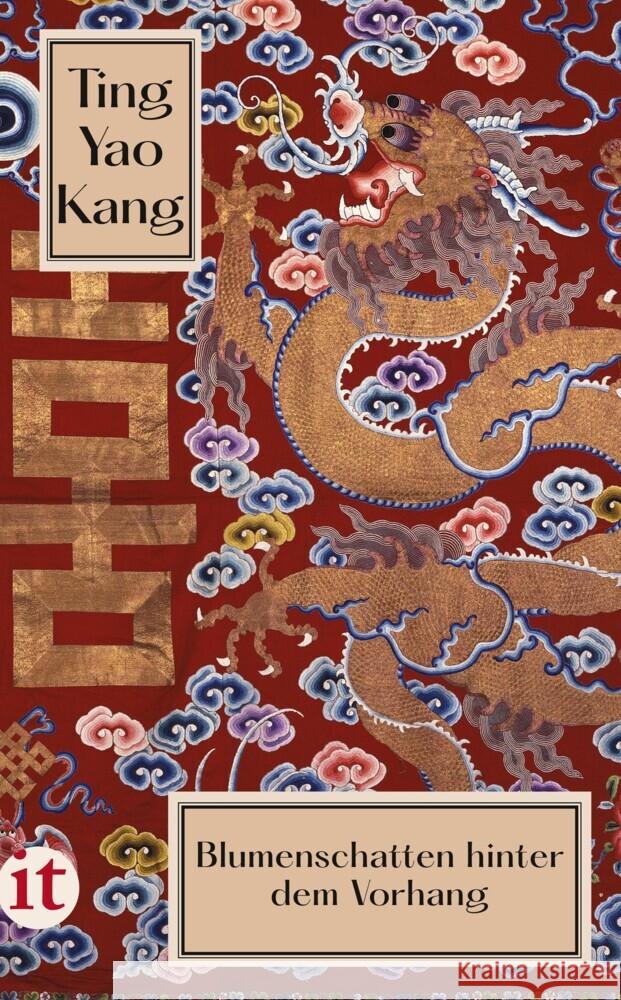 Blumenschatten hinter dem Vorhang Ting Yao Kang 9783458681946 Insel Verlag - książka