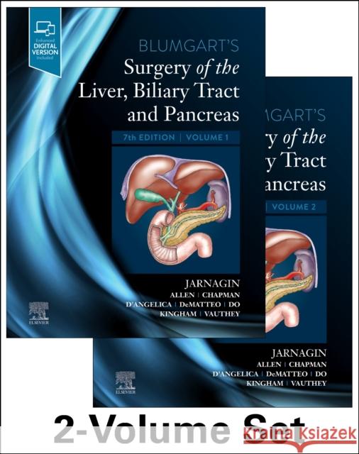 Blumgart's Surgery of the Liver, Biliary Tract and Pancreas, 2-Volume Set William R. Jarnagin 9780323697842 Elsevier - książka