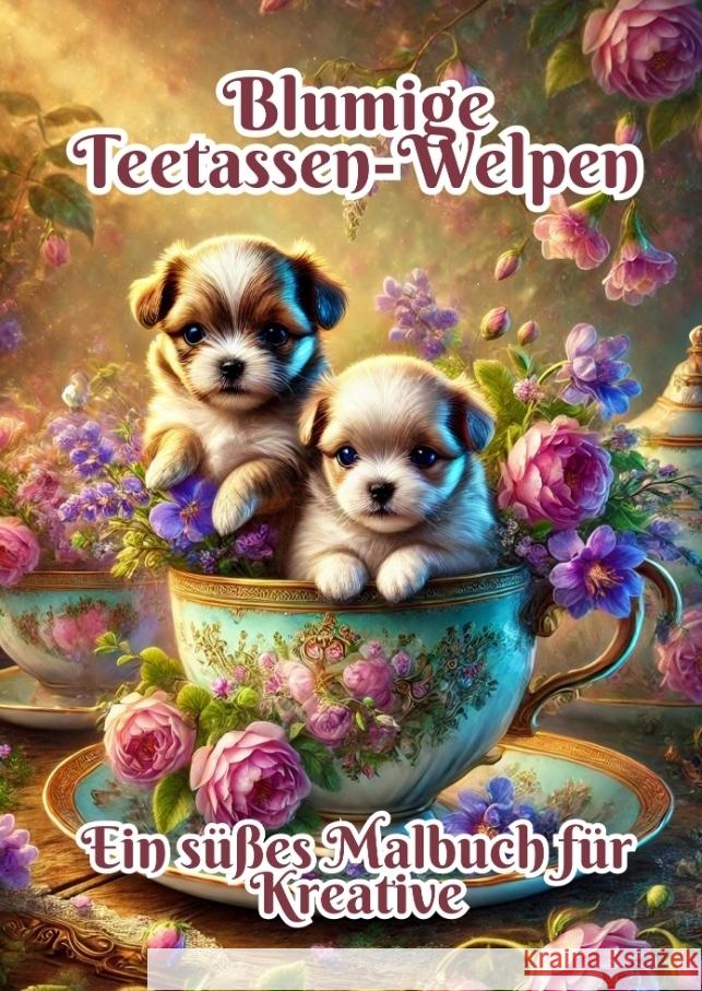 Blumige Teetassen-Welpen Kluge, Fabian 9783384345202 tredition - książka