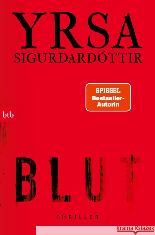 BLUT Sigurdardóttir, Yrsa 9783442762996 btb - książka