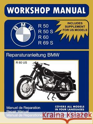 BMW Motorcycles Workshop Manual R50 R50S R60 R69S Floyd Clymer 9781588500670 Valueguide - książka