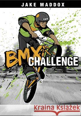 BMX Challenge Jake Maddox Sean Tiffany 9781434234230 Stone Arch Books - książka