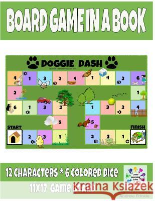 Board Game in a Book - Doggie Dash Andrew Frinkle 9781511618762 Createspace - książka