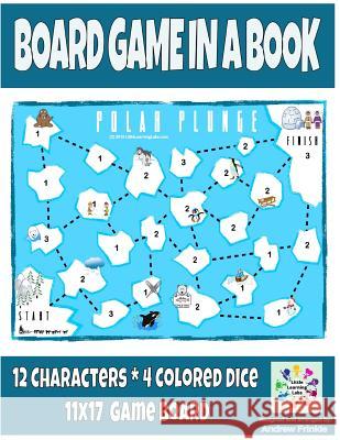 Board Game in a Book - Polar Plunge Andrew Frinkle 9781511961059 Createspace - książka