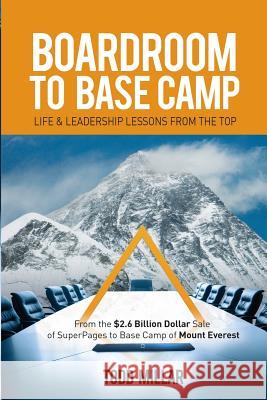 Boardroom to Base Camp Todd Millar 9781613430170 Blooming Twig Books (NY) - książka