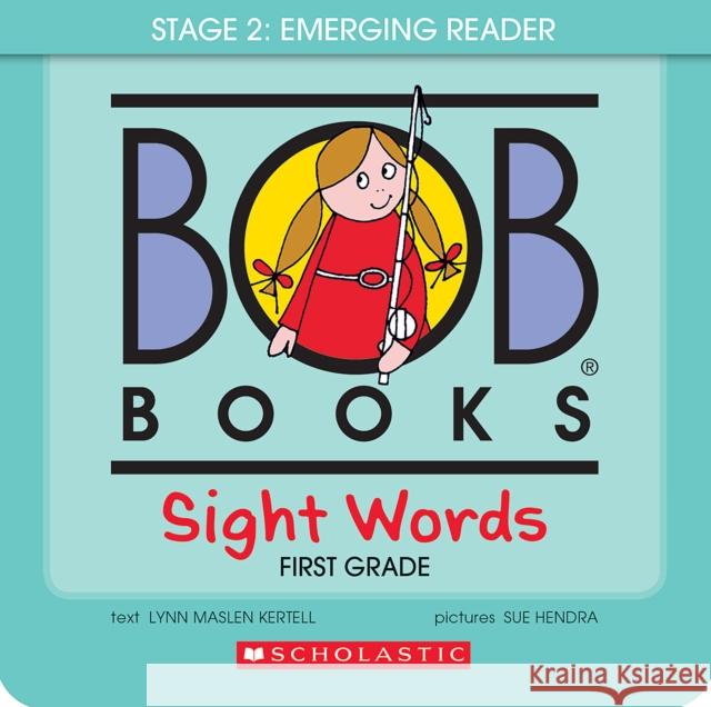 Bob Books - Sight Words First Grade Box Set Phonics, Ages 4 and Up, First Grade, Flashcards (Stage 2: Emerging Reader) Kertell, Lynn Maslen 9780545019248 Cartwheel Books - książka
