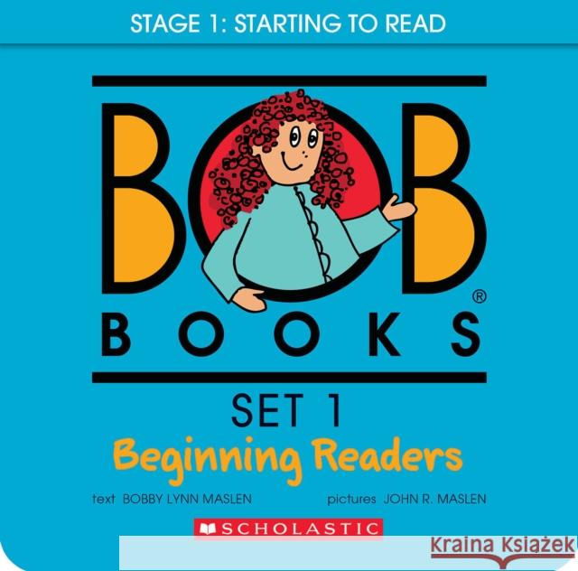 Bob Books: Set 1 - Beginning Readers Box Set (12 Books) Bobby Lynn Maslen 9780439845007 Scholastic - książka