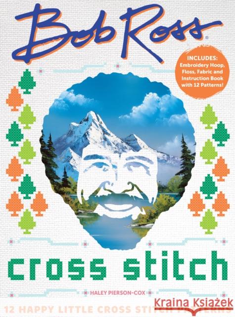 Bob Ross Cross Stitch Haley Pierson-Cox 9780760373323 Voyageur Press - książka