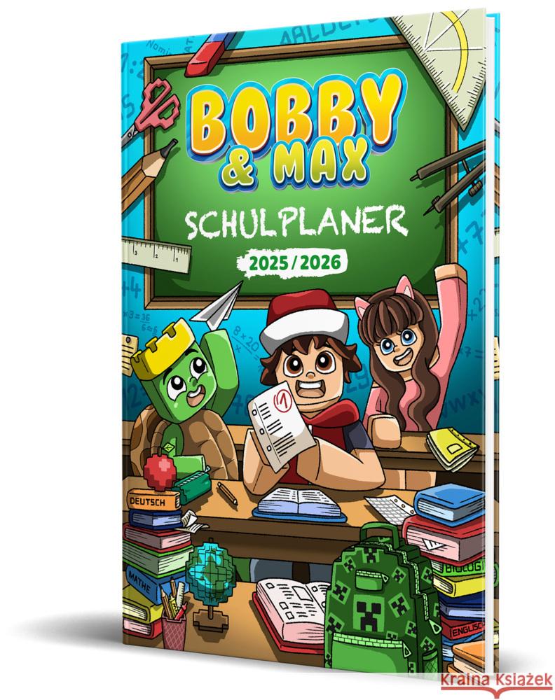 Bobby & Max - Schulplaner 2025/2026 Bobby & Max 9783960965367 CE Community Editions - książka