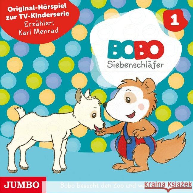 Bobo Siebenschläfer, Bobo besucht den Zoo und weitere Folgen, Audio-CD : Original-Hörspiel zur TV-Kinderserie Osterwalder, Markus 9783833735141 Jumbo Neue Medien - książka