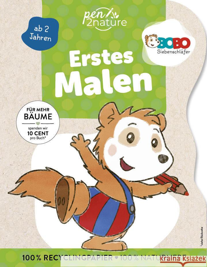 Bobo Siebenschläfer Erstes Malen ab 2 Jahren  9783987641152 Good Life Books & Media GmbH - książka