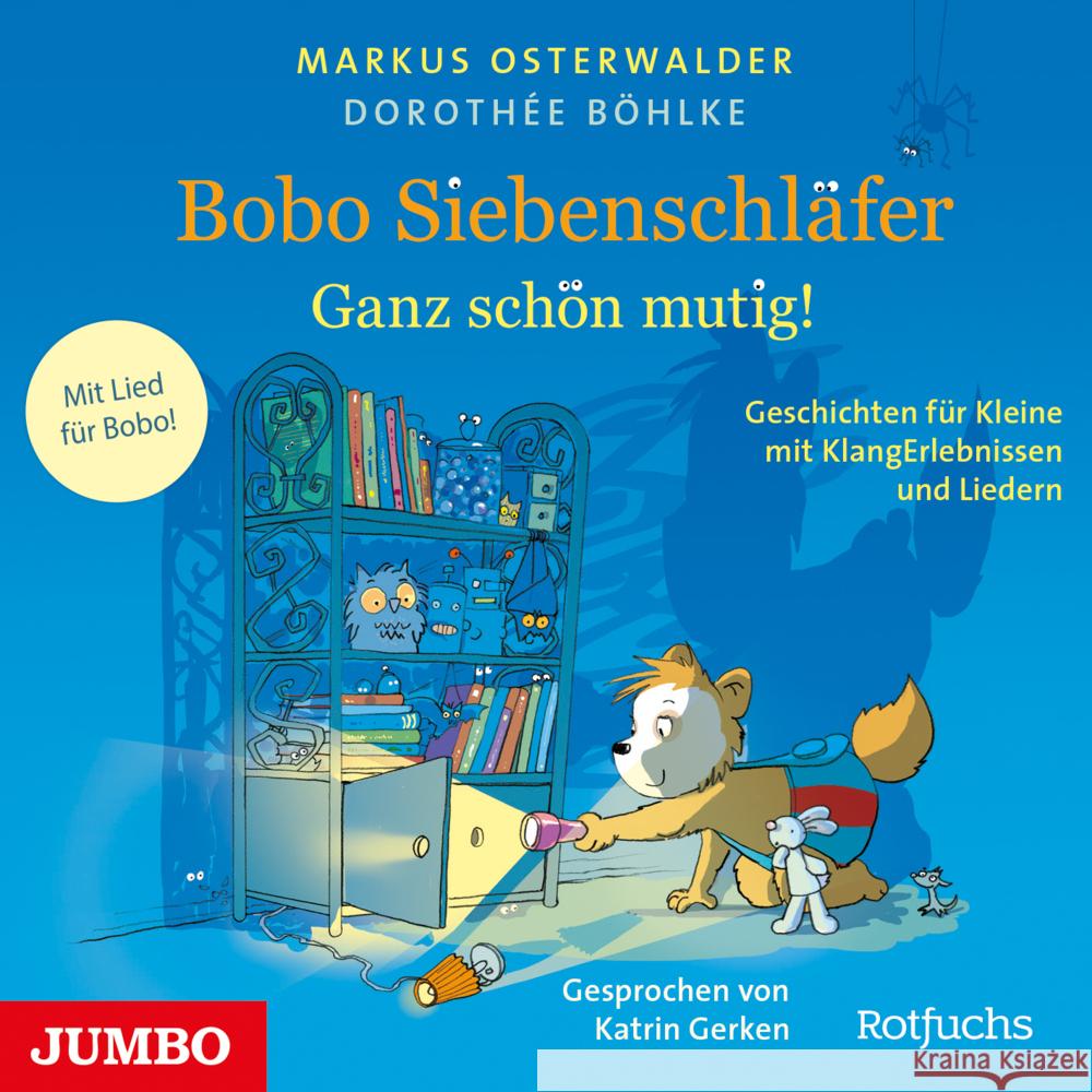 Bobo Siebenschläfer. Ganz schön mutig!, Audio-CD Böhlke, Dorothée 9783833747496 Jumbo Neue Medien - książka