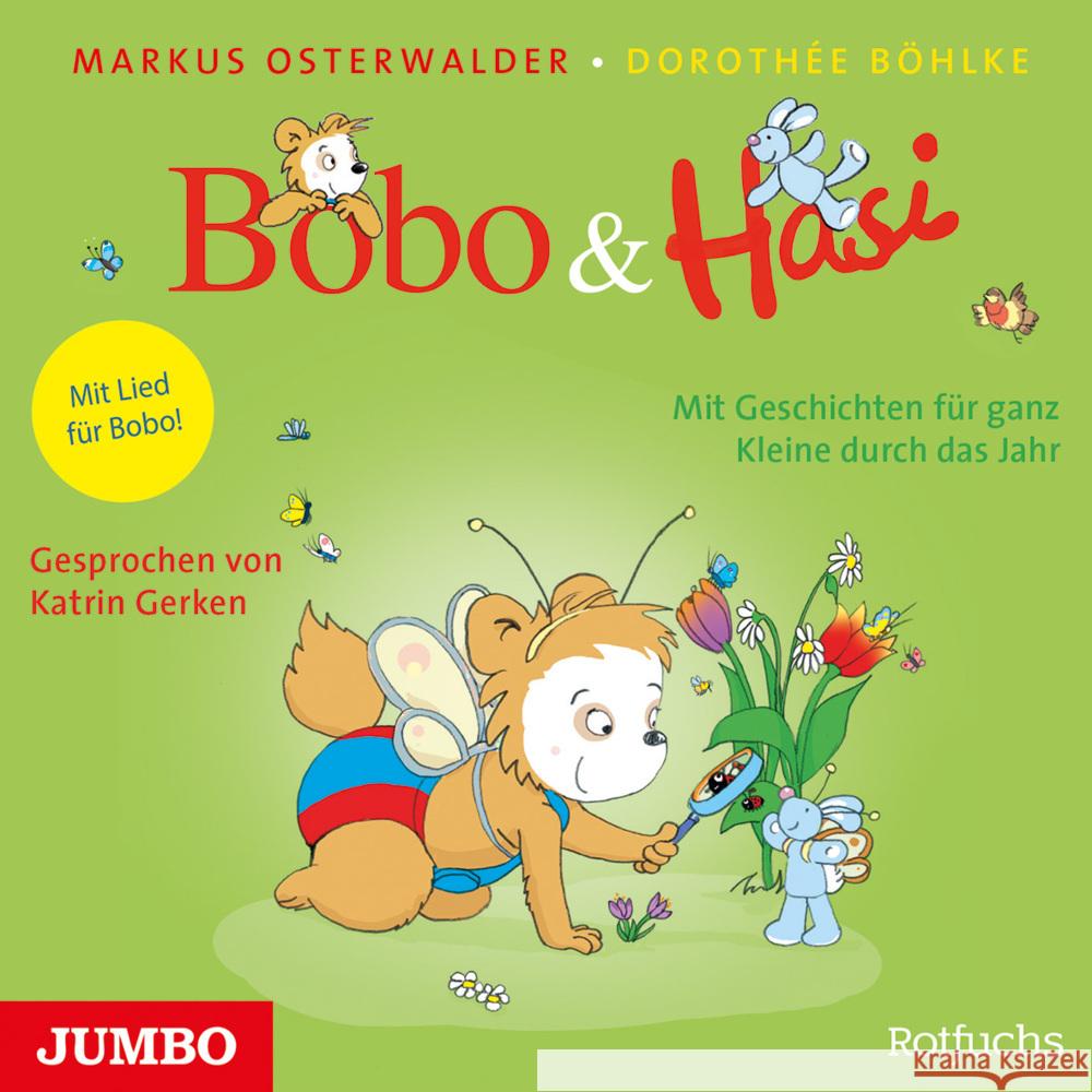 Bobo&Hasi: Mit Geschichten für ganz Kleine durch das Jahr, 1 Audio-CD Osterwalder, Markus, Böhlke, Dorothée 4012144498922 Jumbo - książka