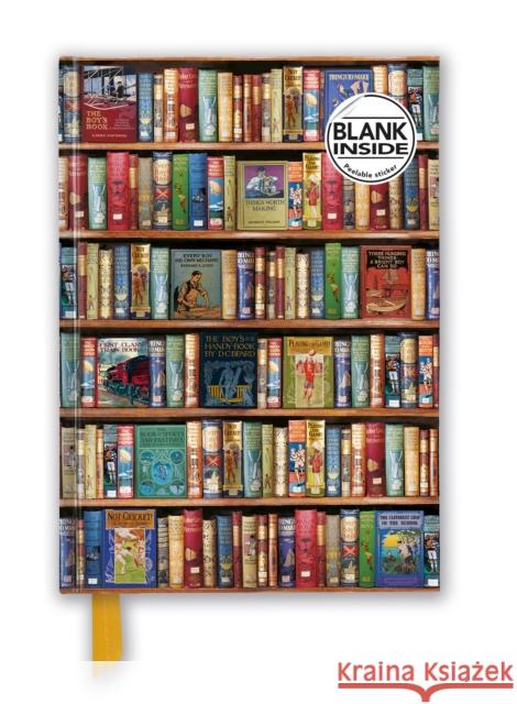 Bodleian Libraries: Hobbies & Pastimes Bookshelves (Foiled Blank Journal) Flame Tree Studio 9781787558557 Flame Tree Gift - książka