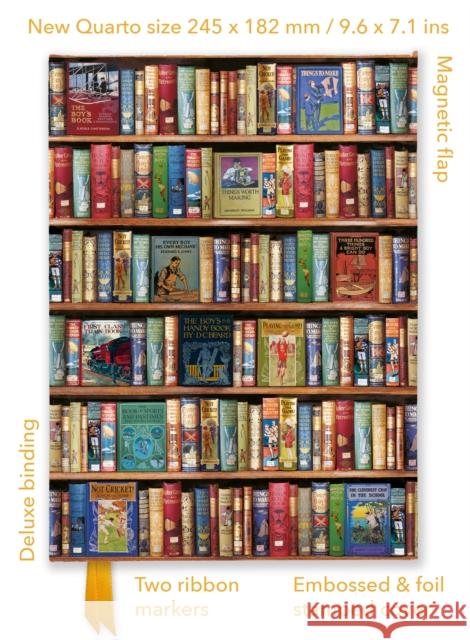 Bodleian Libraries: Hobbies & Pastimes Bookshelves (Foiled Quarto Journal)  9781804177686 Flame Tree Publishing - książka