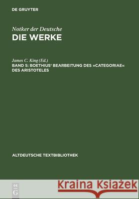 Boethius' Bearbeitung des 