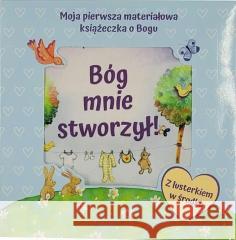 Bóg mnie stworzył - książeczka materiałowa Sally Ann Wright, Honor Ayres 9788383450377 Wydawnictwo Diecezjalne i Drukarnia w Sandomi - książka