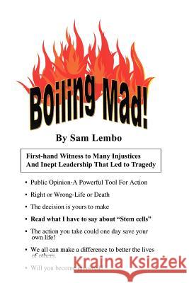 Boiling Mad! Sam Lembo 9780759622814 Authorhouse - książka