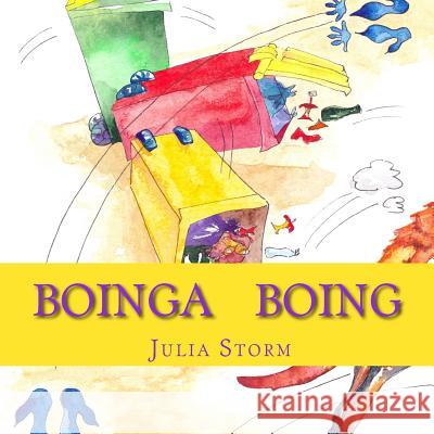 Boinga Boing Julia Storm Anna Kondratova 9781986889919 Createspace Independent Publishing Platform - książka