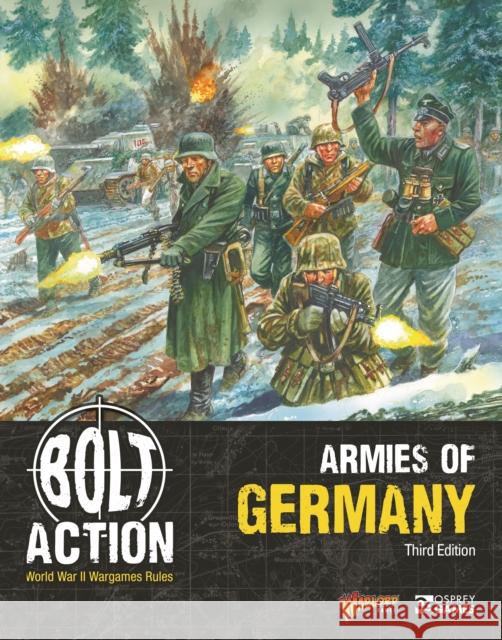 Bolt Action: Armies of Germany: Third Edition Warlord Games 9781472863836 Bloomsbury Publishing PLC - książka