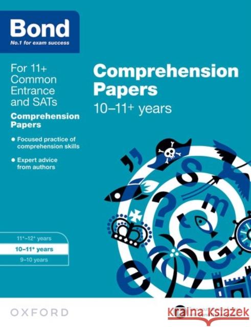 Bond 11+: English: Comprehension Papers: Ready for the 2025 exam: 10-11+ years Bond 11+ 9780192742346 Oxford University Press - książka