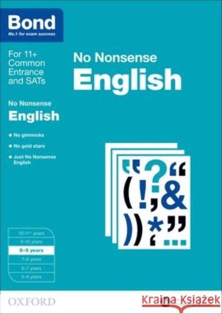 Bond: English: No Nonsense: 8-9 years   9780192740427 Oxford University Press - książka