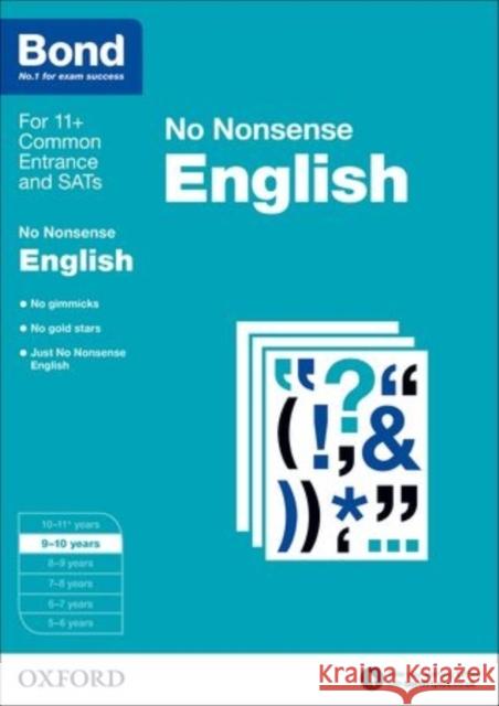 Bond: English: No Nonsense: 9-10 years   9780192740434 Oxford University Press - książka