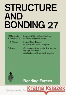 Bonding Forces  9783662155066 Springer - książka