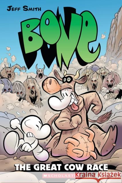 Bone #2: The Great Cow Race Jeff Smith 9780439706391 Scholastic - książka
